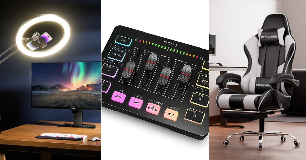 From streaming to gaming: 41 tech products to level-up your set-up