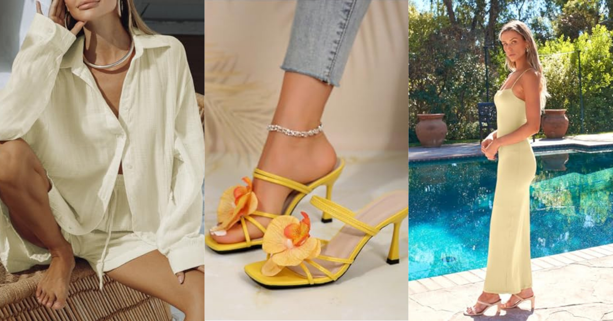 The summer-inspired butter yellow trend is taking TikTok by storm, and these sun-lit fashion picks perfect it