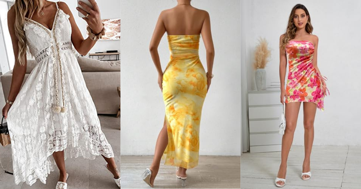 These stunning summer dresses are perfectly flirty and floral